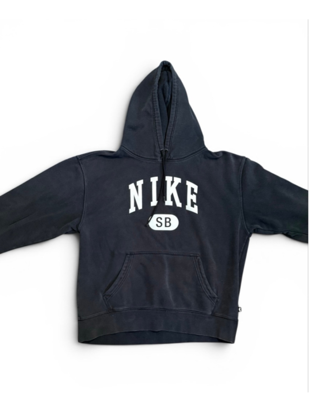 Nike Men’s Black & White 'SB' March Radness Hoodie Sz L - Picture 5 of 8